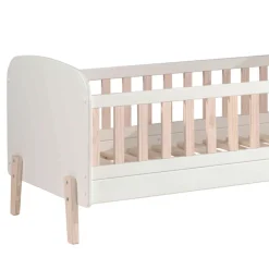 Lit enfant en bois blanc 70x140 cm - LT2034-1