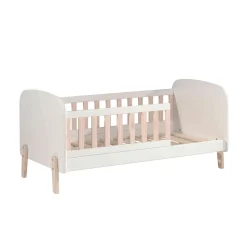 Lit enfant en bois blanc 70x140 cm - LT2034-1