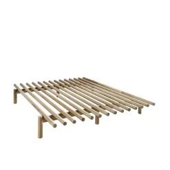 Lit futon à lattes PACE en pin massif naturel
