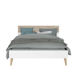 Lit scandinave bicolore GABY