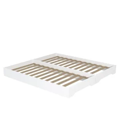 Lits empilables 90x190 bois blanc Terre de nuit