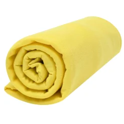 Lot de 2 draps housses bébé jersey bio blanc et jaune or
