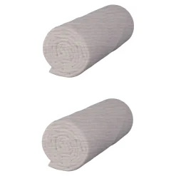 Lot de 2 draps housses jersey taupe chiné bonnet 30 cm