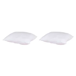 Lot de 2 oreillers anti-punaises et anti-insectes moelleux enveloppe microfibre