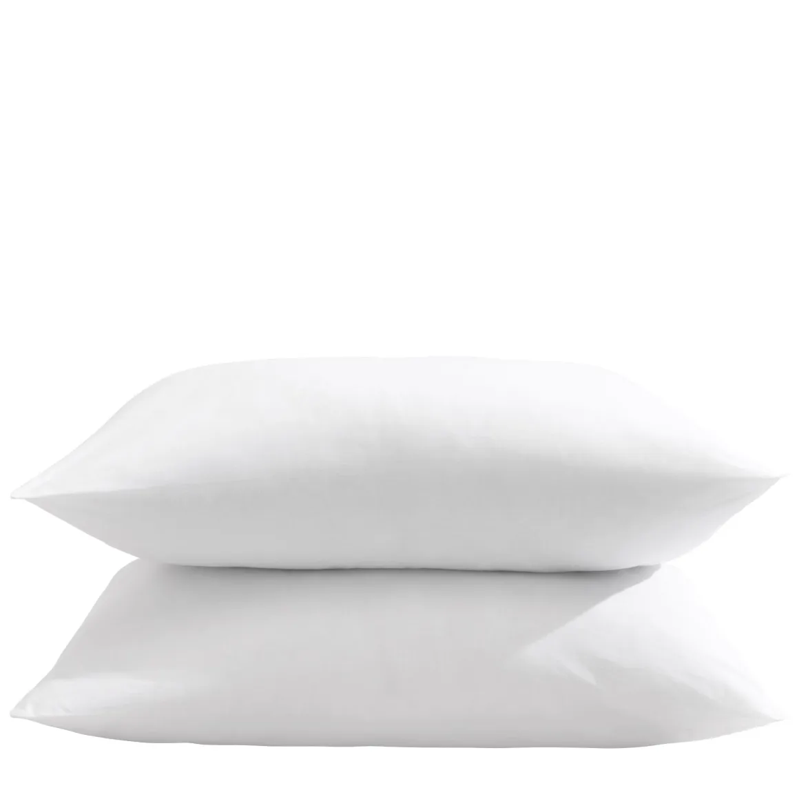 Lot de 2 oreillers éco naturels ferme enveloppe coton bio Someo