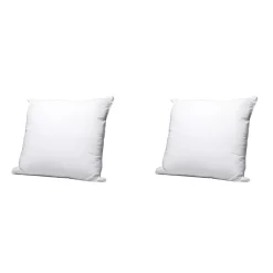 Lot de 2 oreillers éco naturels moelleux enveloppe coton bio Someo