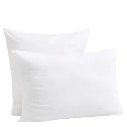 Lot de 2 oreillers éco naturels moelleux enveloppe coton bio Someo