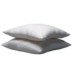 Lot de 2 oreillers confort enveloppe coton Someo