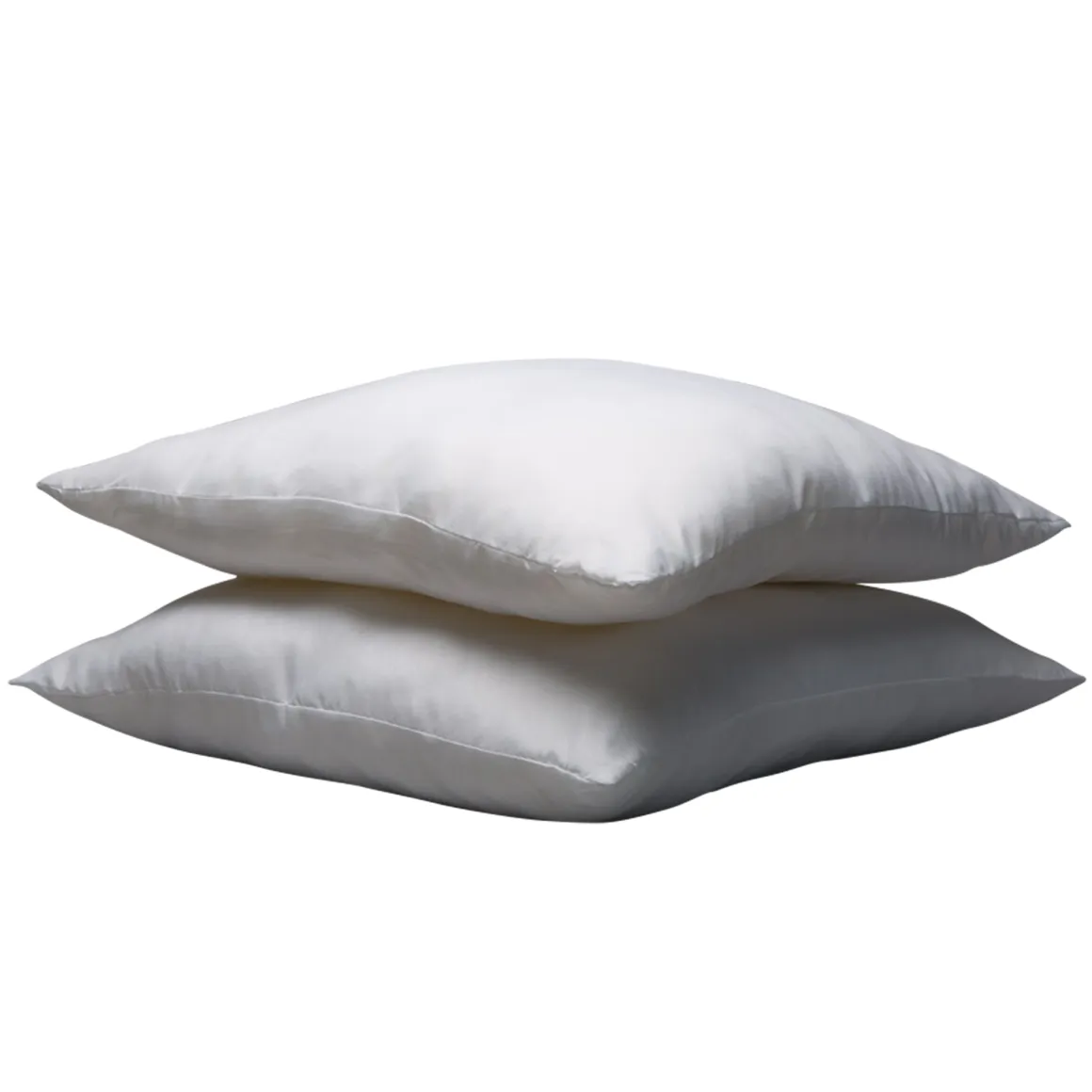 Lot de 2 oreillers confort enveloppe coton Someo
