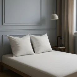Lot de 2 oreillers grand confort 60x60