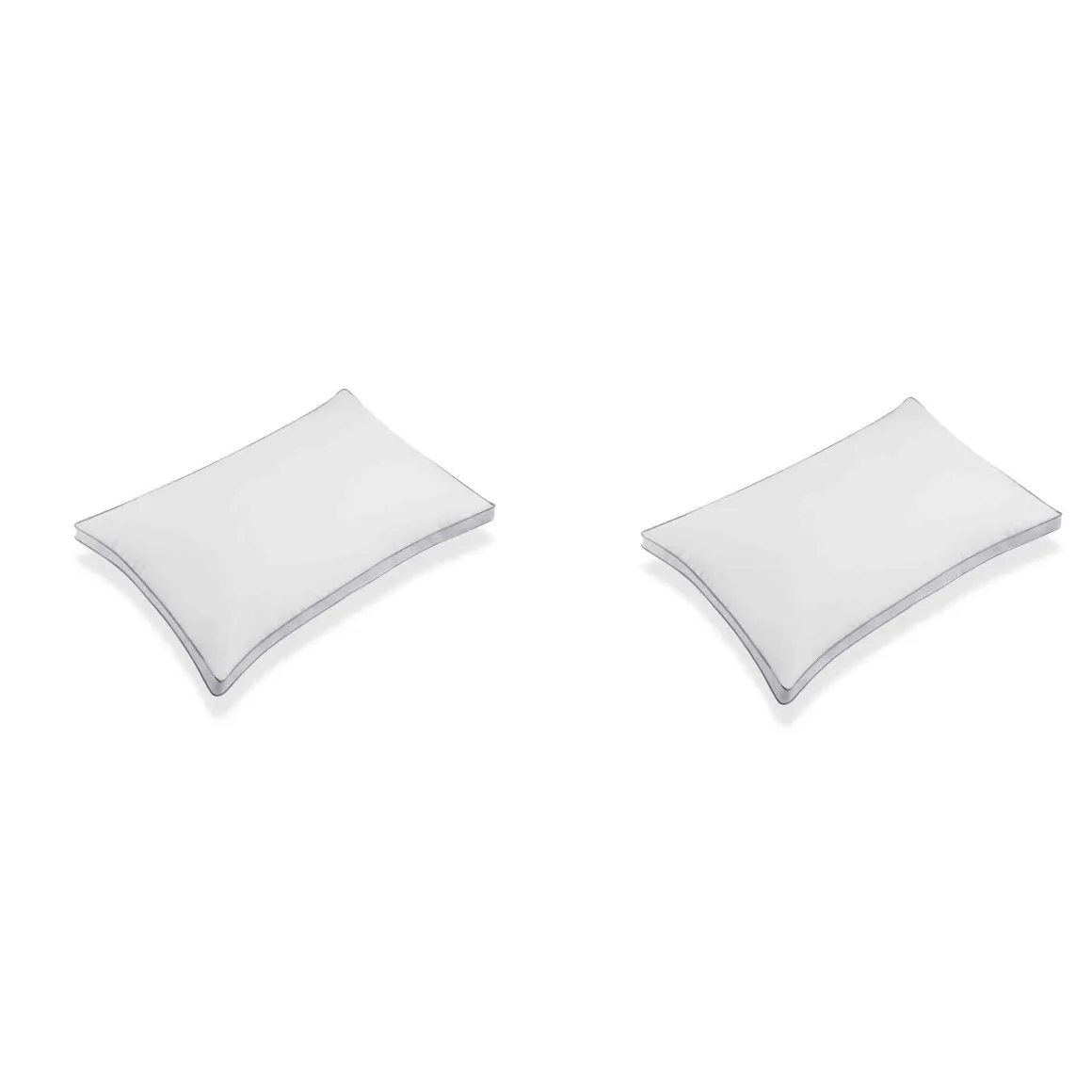 Lot de 2 oreillers Microgel Ferme percale Simmons