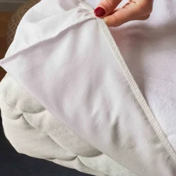 Lot de 2 protège matelas bébé éponge coton 100% imperméable et anti-acariens