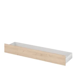 Lot de 2 tiroirs pour lit bois naturel CLEM