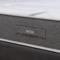 Matelas Bultex nano, mémoire de forme, coton et laine Recovery