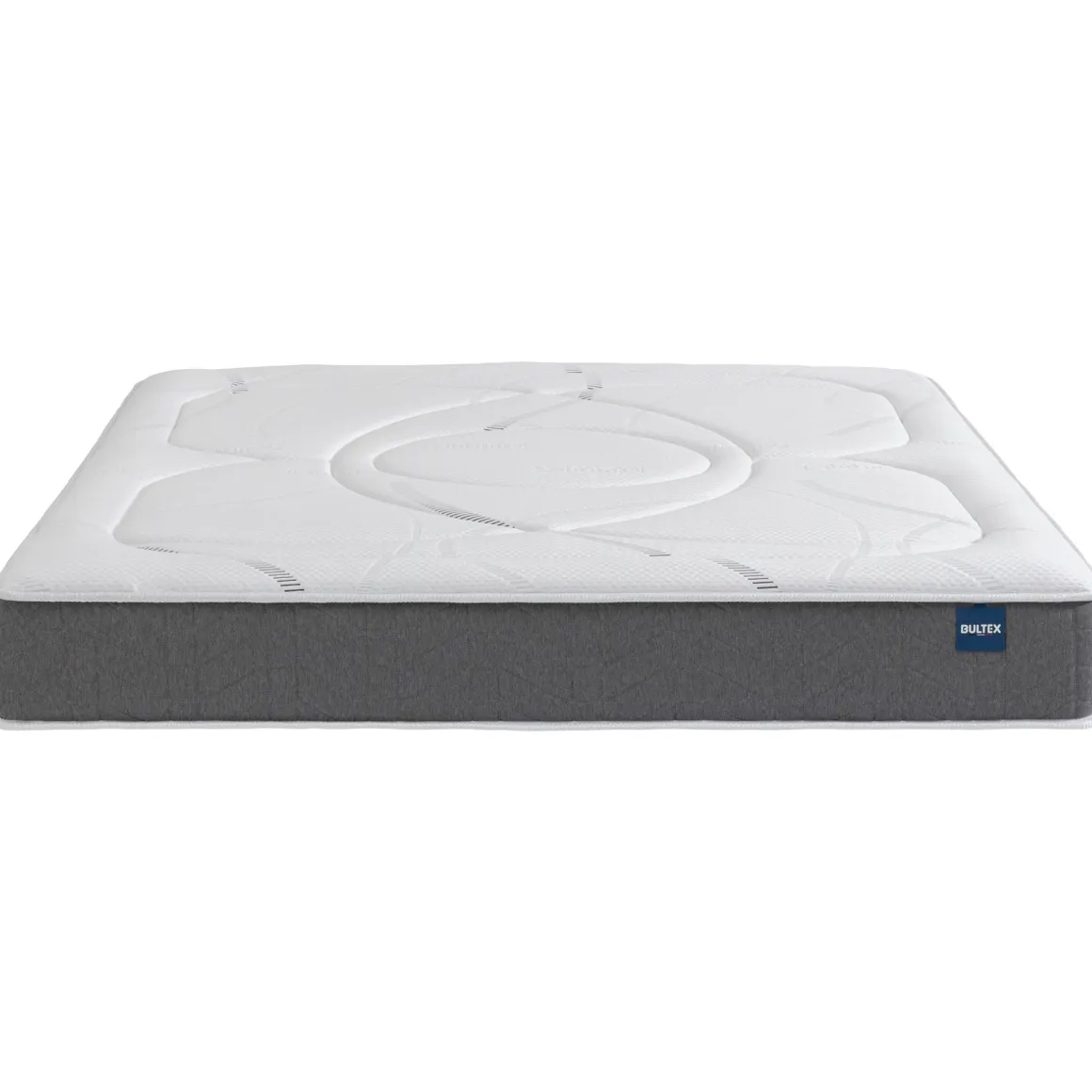 Matelas Bultex nano, mémoire de forme, coton et laine Recovery