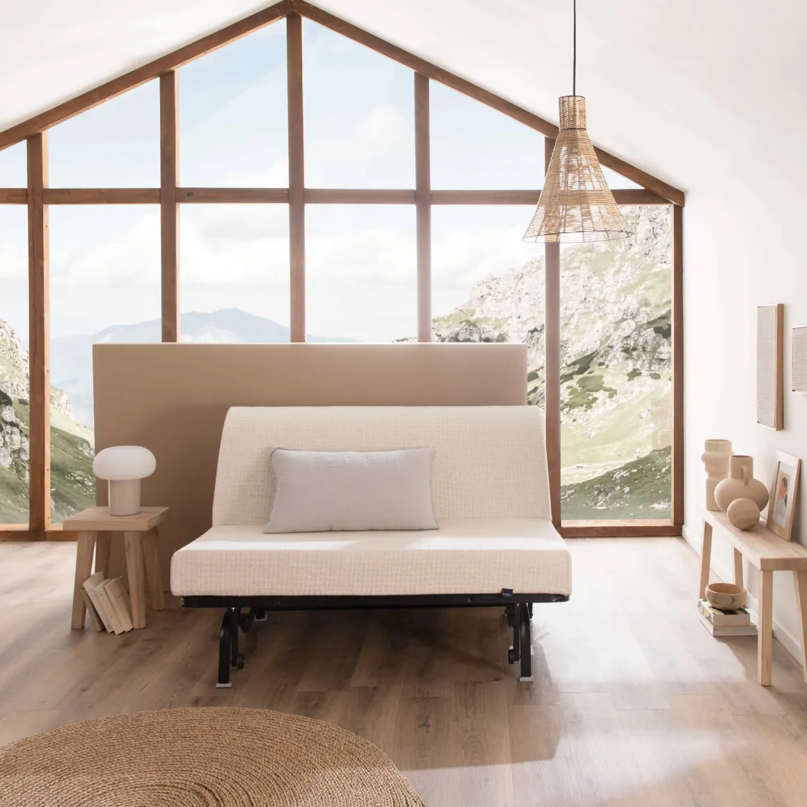 Matelas BZ naturel 100% latex naturel Aube - SOMEO