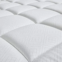 Matelas capitonné Epeda ressorts ensachés, cachemire et soie Le Majestueux