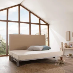 Matelas clic-clac naturel 100% latex naturel Aube - SOMEO