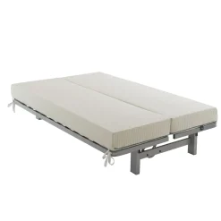 Matelas clic-clac naturel 100% latex naturel Aube - SOMEO