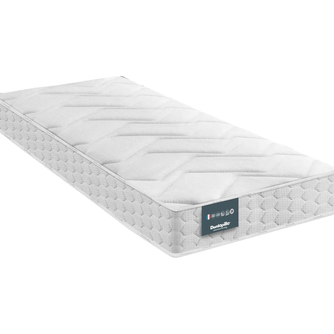 Matelas Dunlopillo Aérial® ferme 20 cm JONQUILLE
