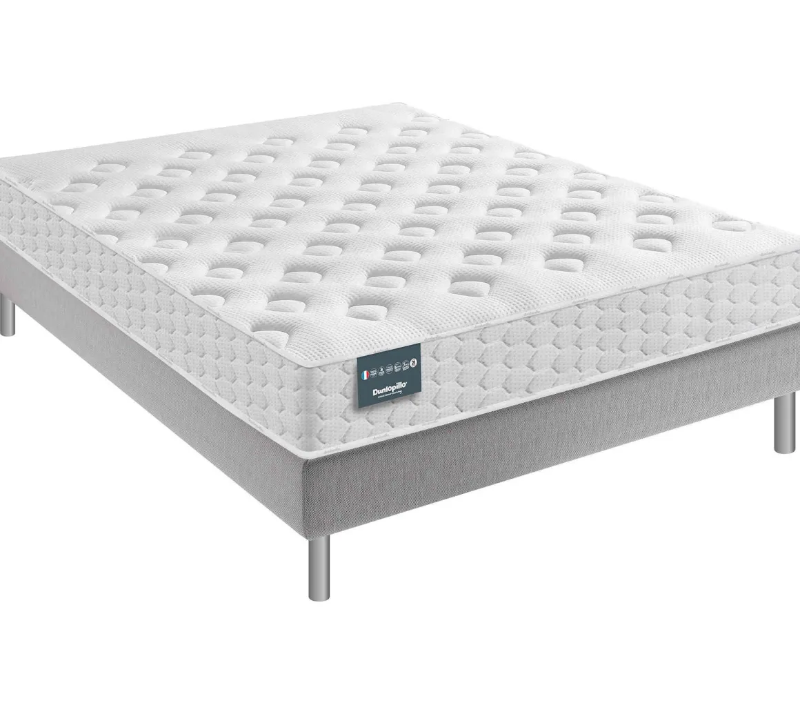 Matelas Dunlopillo mousse mémoire Aérial® moelleux 21cm NARCISSE