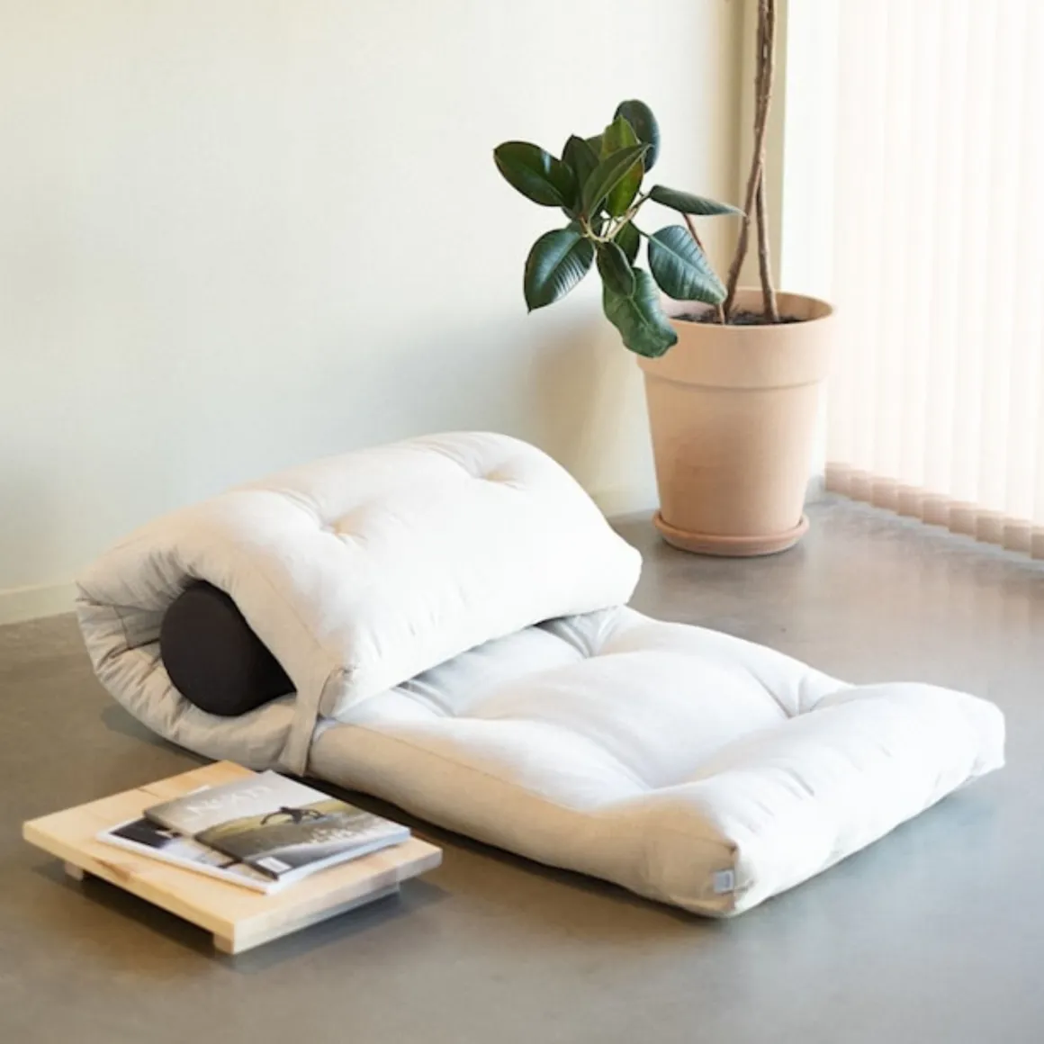 Matelas futon canapé 2 en 1 WRAP 70x200