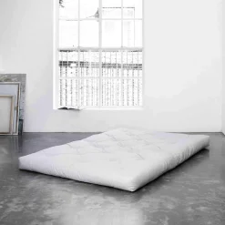 Matelas futon 18 cm double cœur en latex