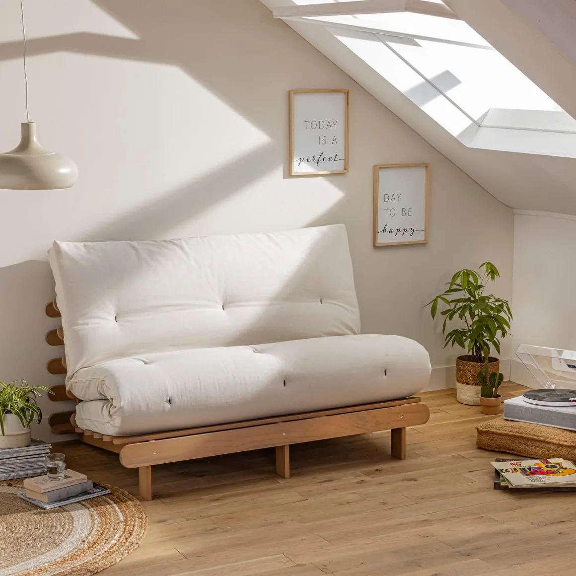 Matelas futon coeur en mousse à mémoire de forme