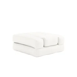 Matelas futon et pouf 2 en 1 CUBE 90x190