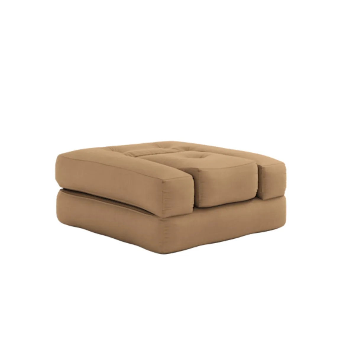 Matelas futon et pouf 2 en 1 CUBE 90x190