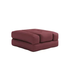 Matelas futon et pouf 2 en 1 CUBE 90x190