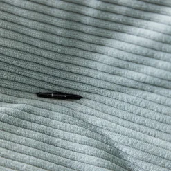 Matelas futon latex ferme tissu velours côtelé - Terre de Nuit