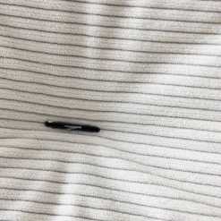 Matelas futon mémoire de forme ferme tissu velours côtelé - Terre de Nuit