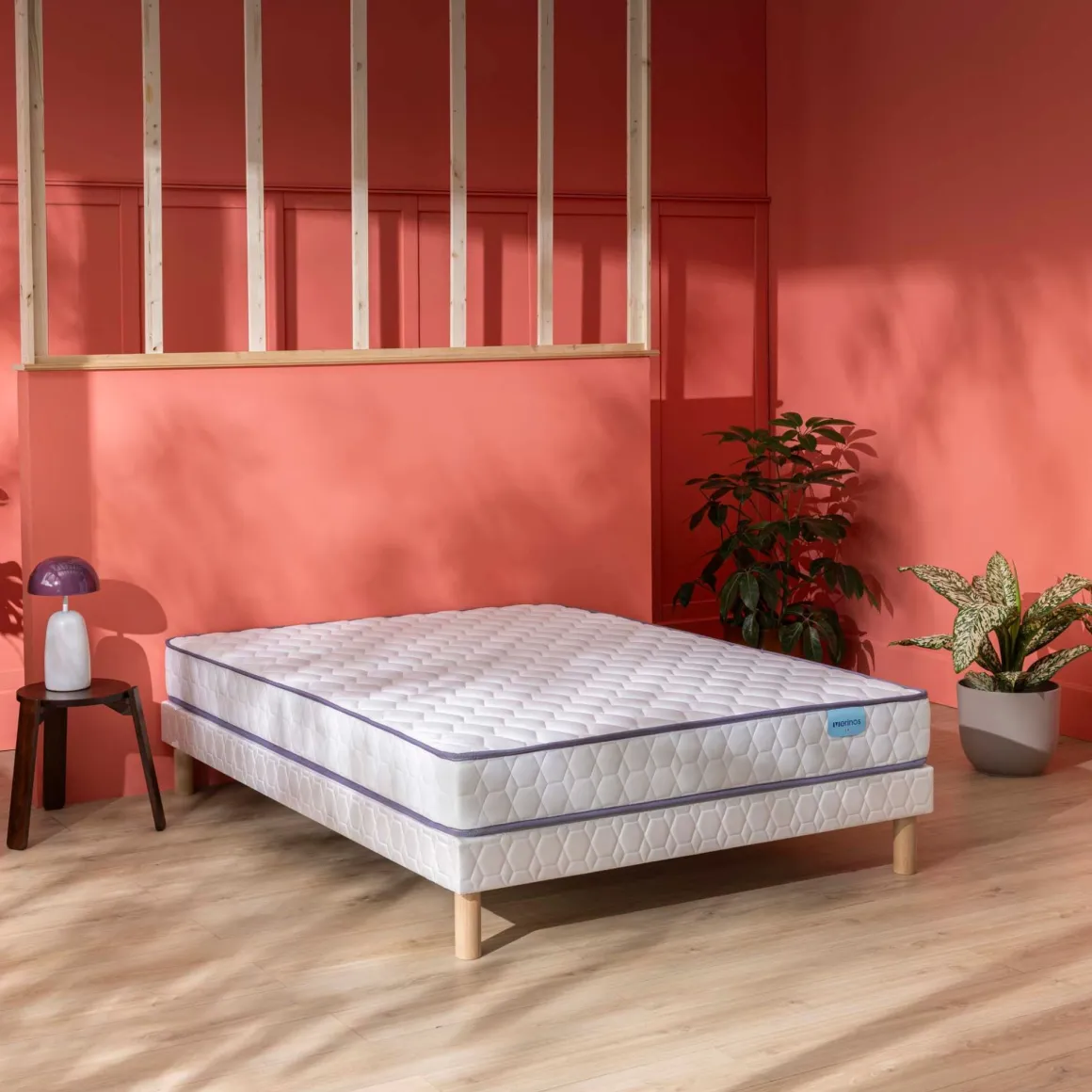 Matelas Merinos ressorts ensachés Natty