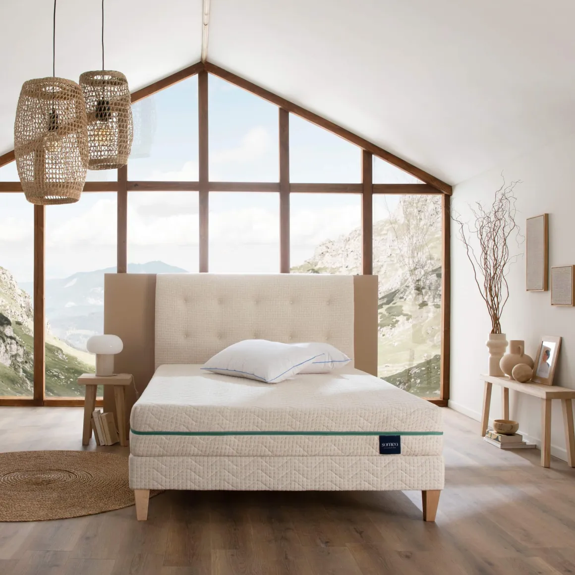 Matelas naturel latex naturel Aube 700 - SOMEO