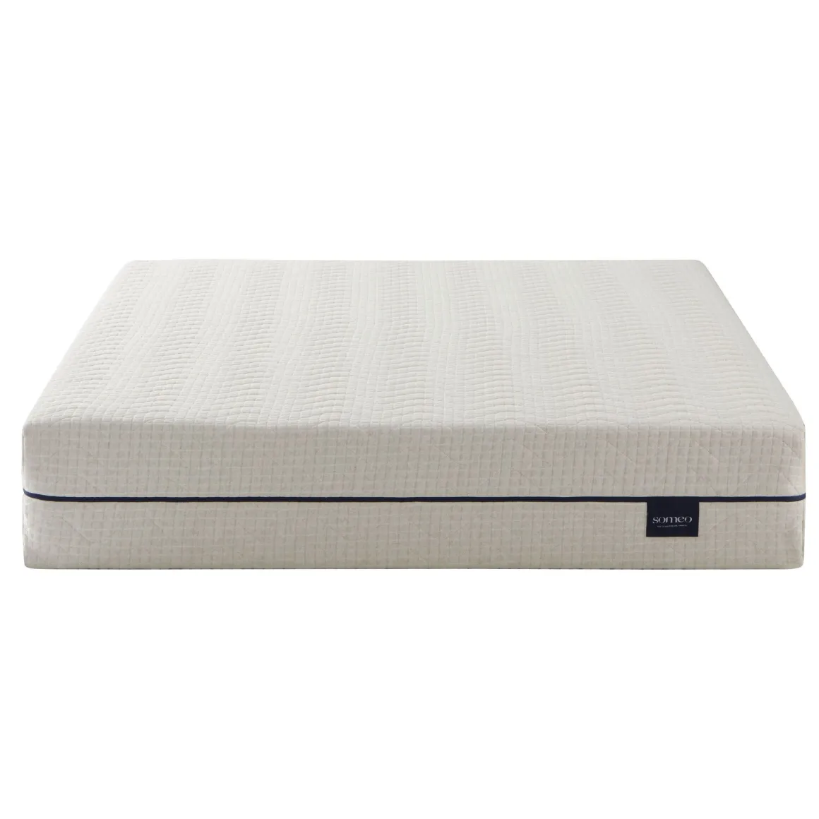 Matelas naturel ressorts et latex naturel Aube 600 - SOMEO