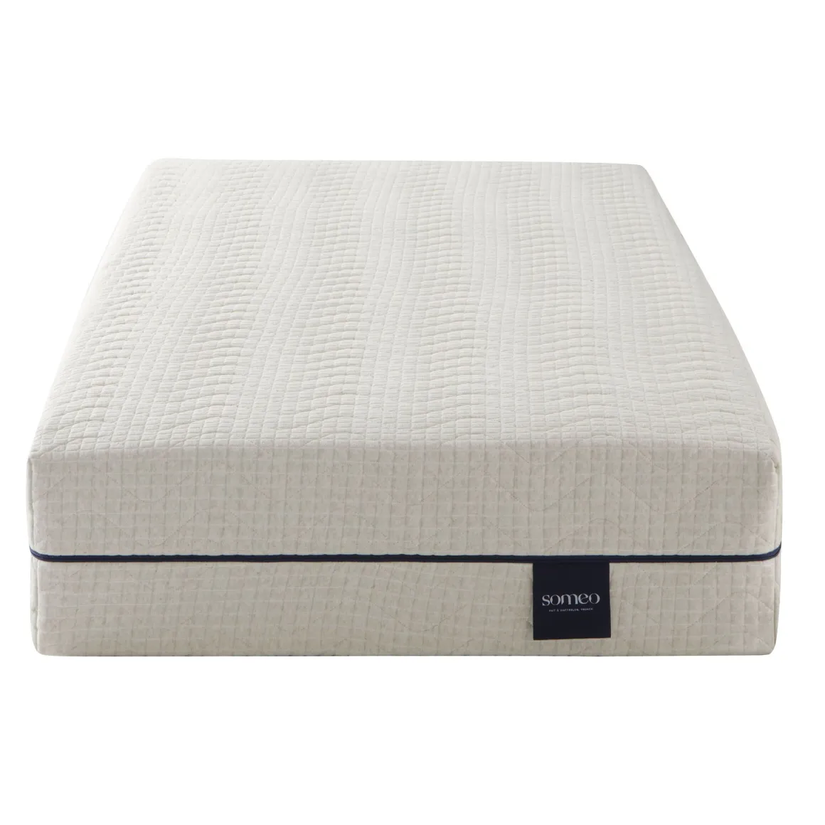 Matelas naturel ressorts et latex naturel Aube 600 - SOMEO