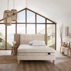 Matelas naturel ressorts et latex naturel Aube 600 - SOMEO