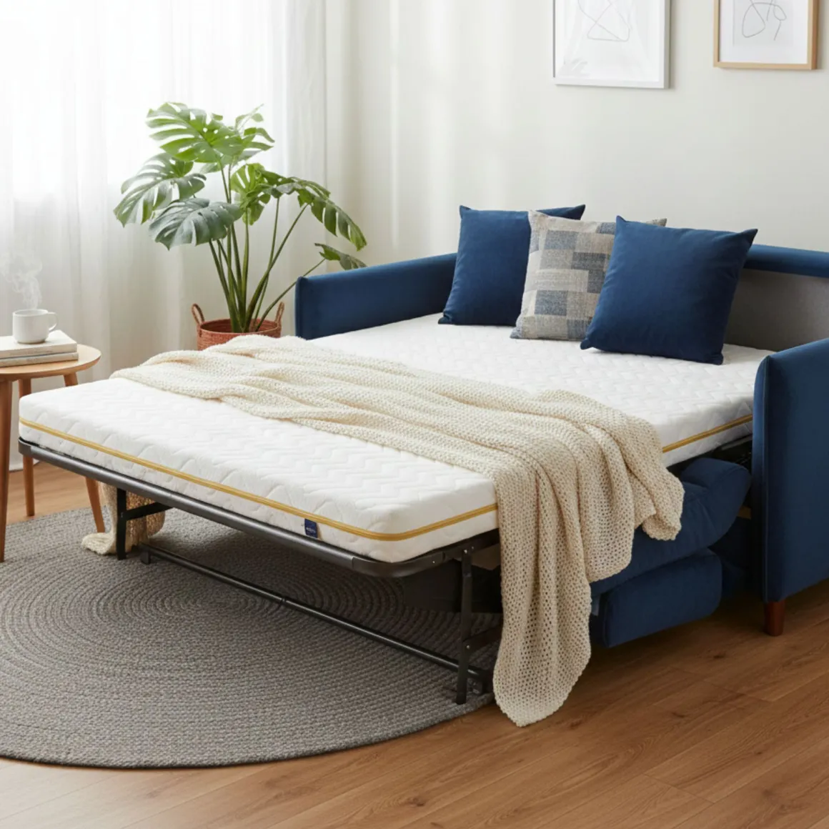 Matelas pour canapé-lit convertible mousse Aurore 200 - SOMEO