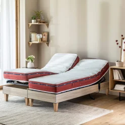 Matelas pour lit électrique 100% latex Crépuscule 500 - SOMEO