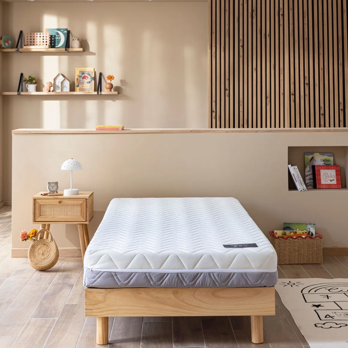 Matelas ressorts ensachés 16 cm - Embellie 2.0