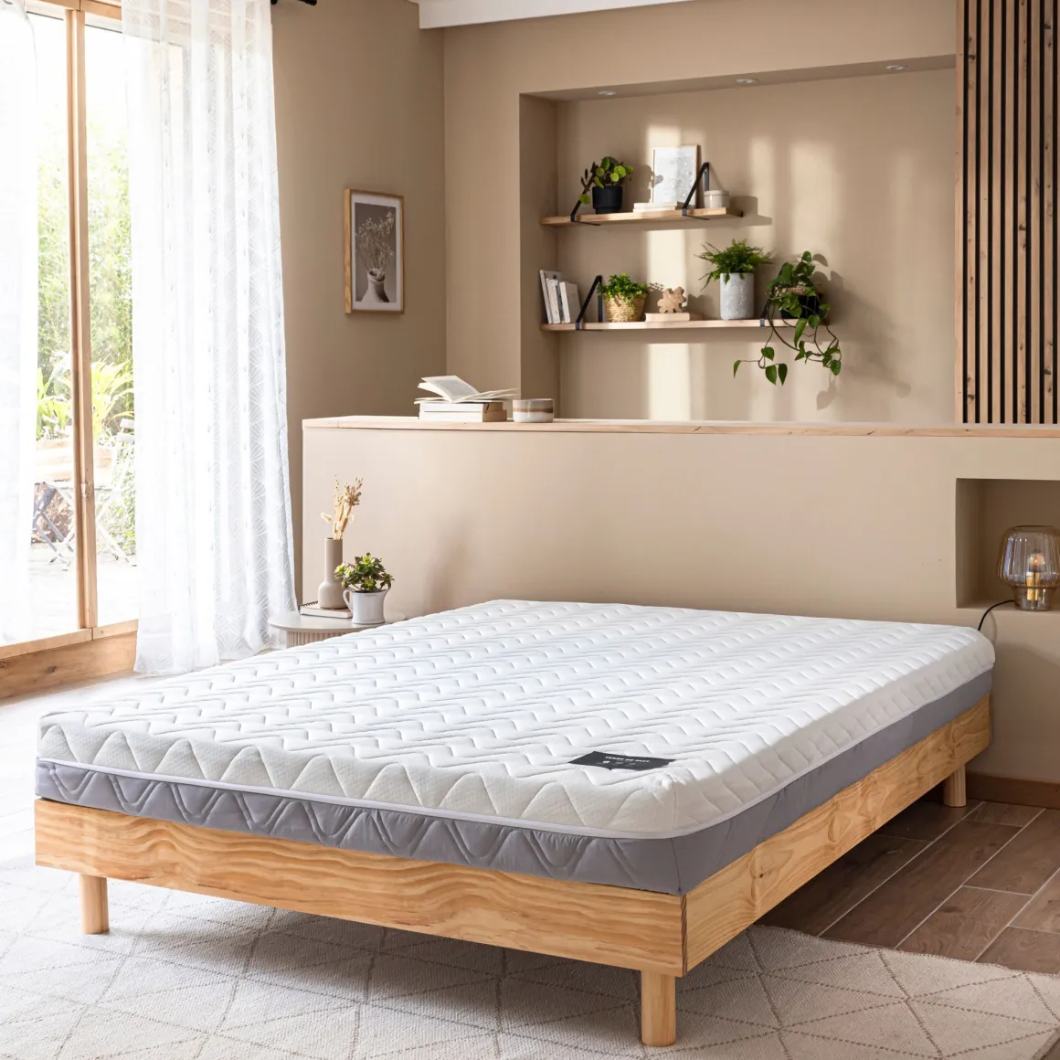 Matelas ressorts ensachés 16 cm - Embellie 2.0