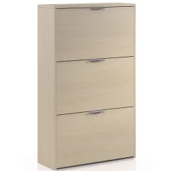 Meuble à chaussures avec 3 portes, capacité 18 paires - MC81011