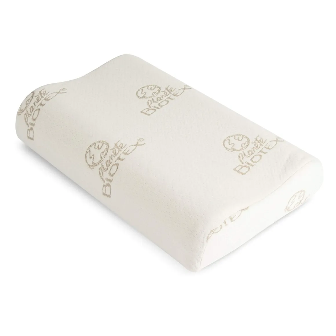 Oreiller ergonomique mousse mémoire végétale 40x60 ferme Biotex Maïa