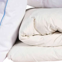 Pack couette confort et oreiller 30% duvet de canard anti-allergènes Someo