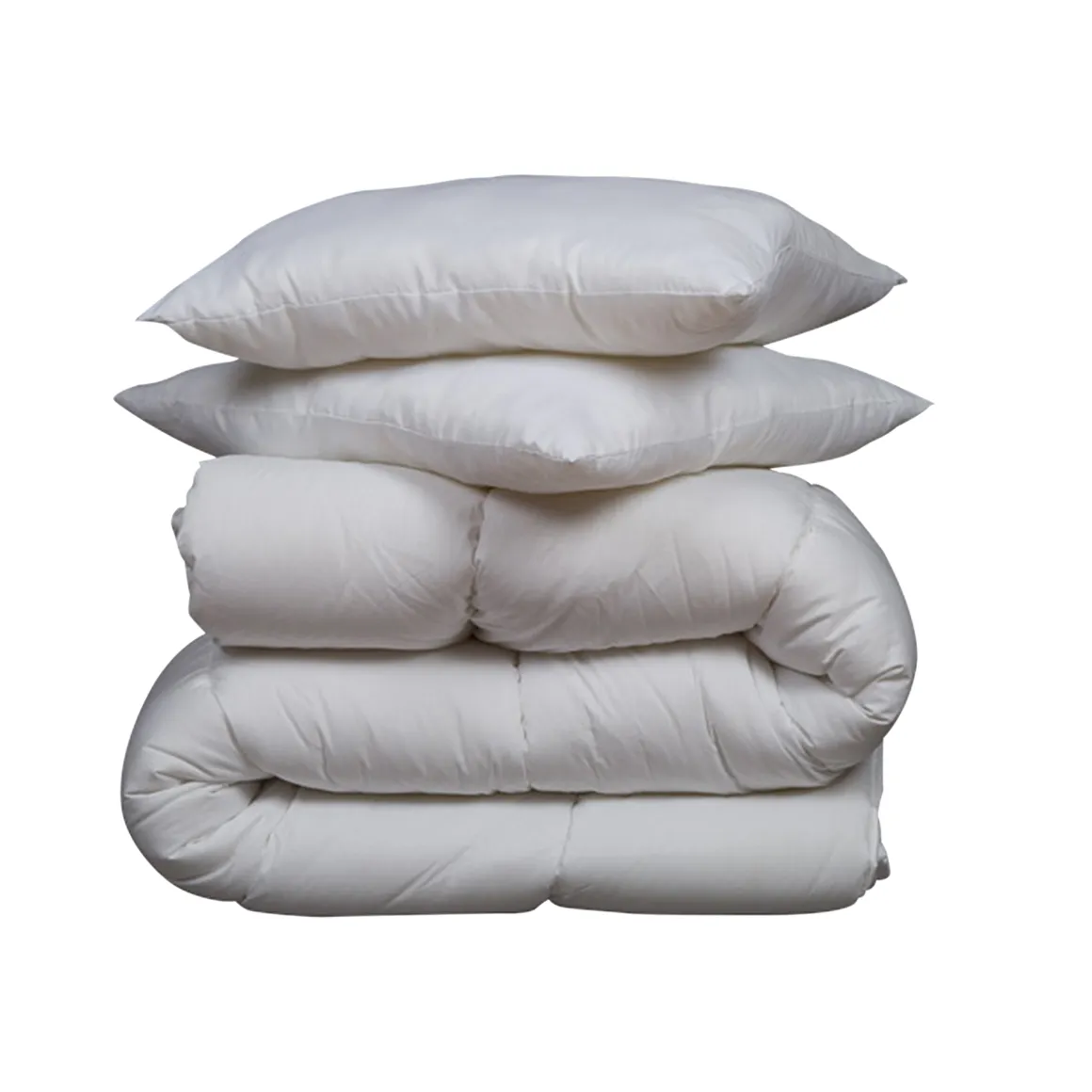 Pack couette mi-saison 350g et oreiller luxe anti-acariens Someo