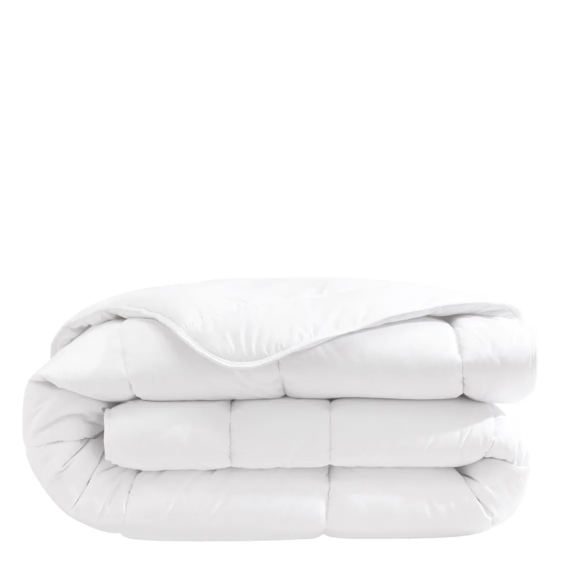 Pack couette mi-saison 350g et oreiller éco naturel moelleux enveloppe coton bio Someo