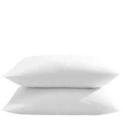 Pack couette mi-saison 350g et oreiller éco naturel moelleux enveloppe coton bio Someo