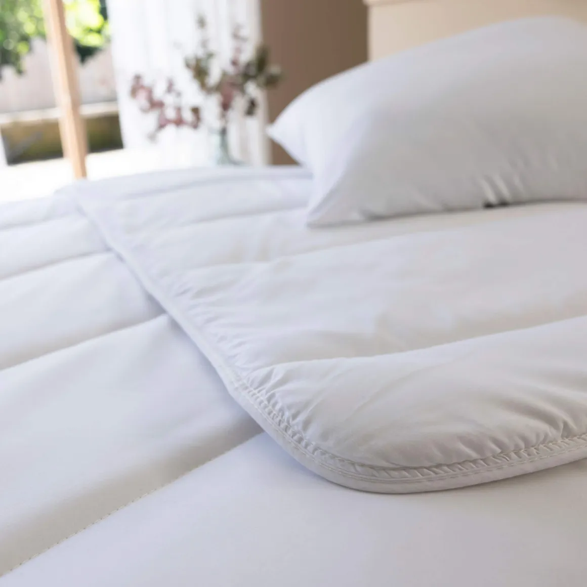 Pack couette été et oreiller moelleux