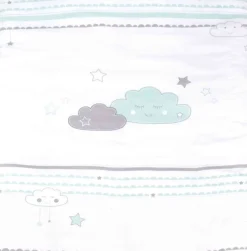 Parure de lit bébé Happy cloud 100x135 cm